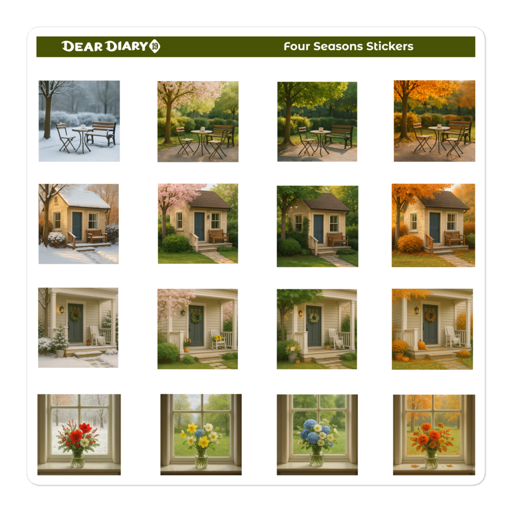 All Seasons Planner Stickers Bundle 4SYB01