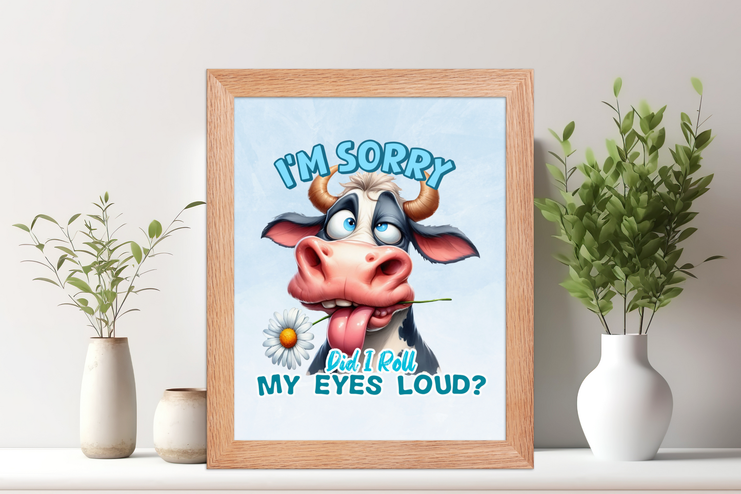 Sarcastic poster PNG print file SSFU01