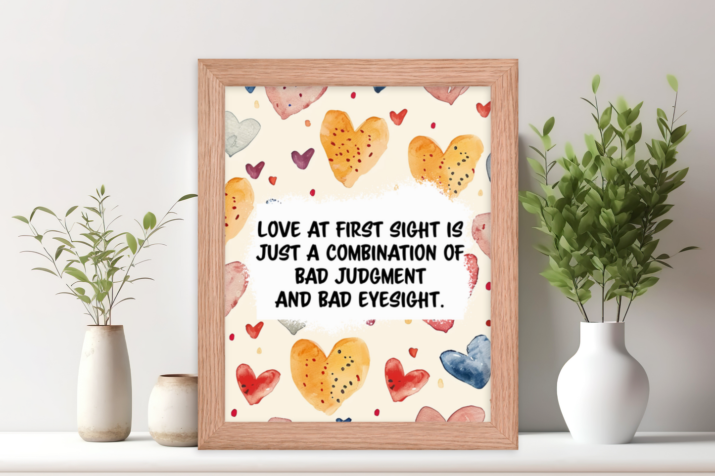 Love poster PNG print file LVFU09