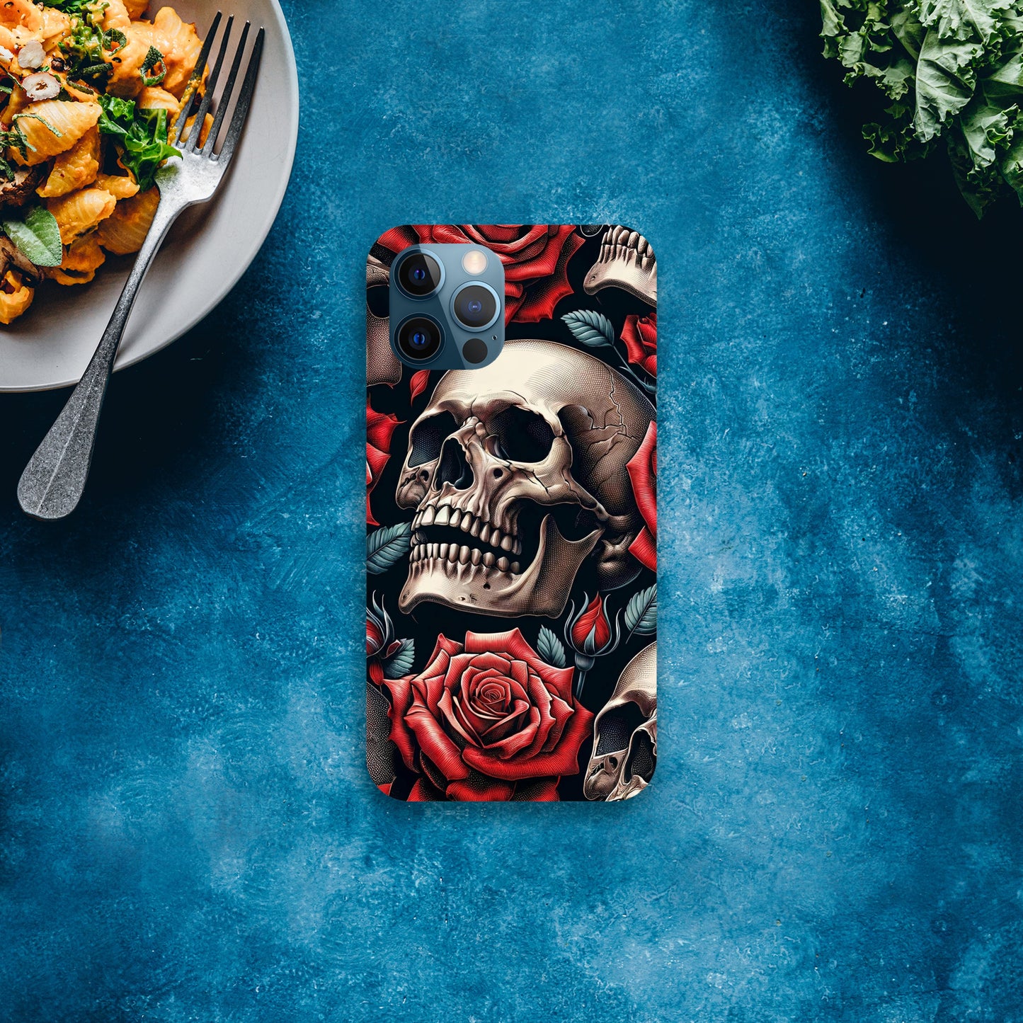 iPhone Slim case Skull 01