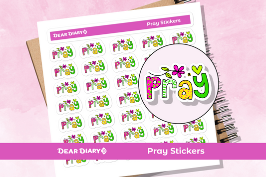 Faith planner stickers sheet - FPFV02