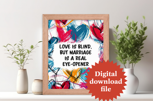 Love poster PNG print file LVFU07