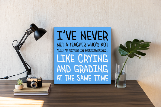 Teacher canvas print TCH02