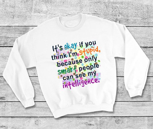 Sarcastic Unisex Crewneck Sweatshirt 23