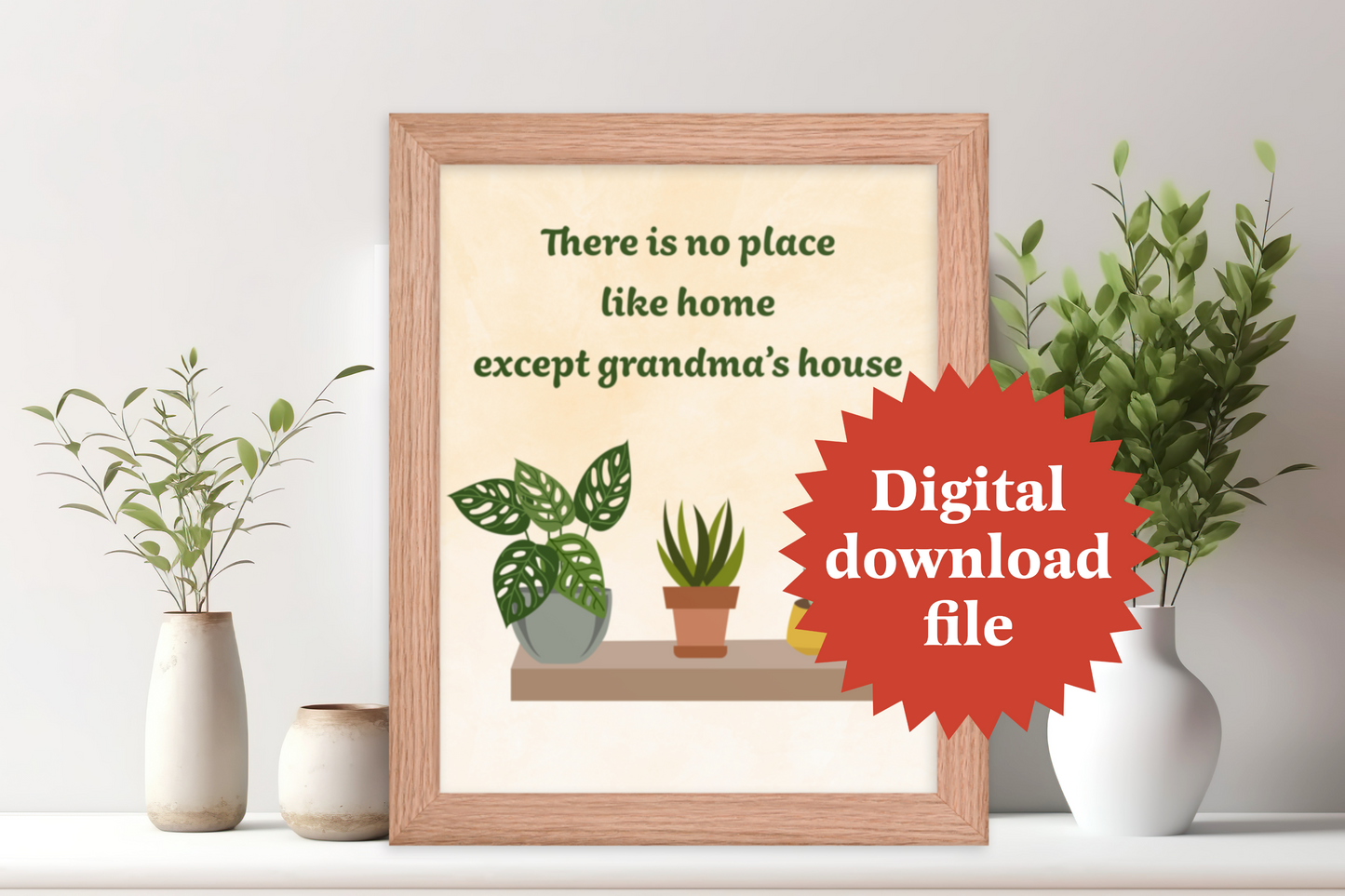 Home poster PNG print file HMFU04