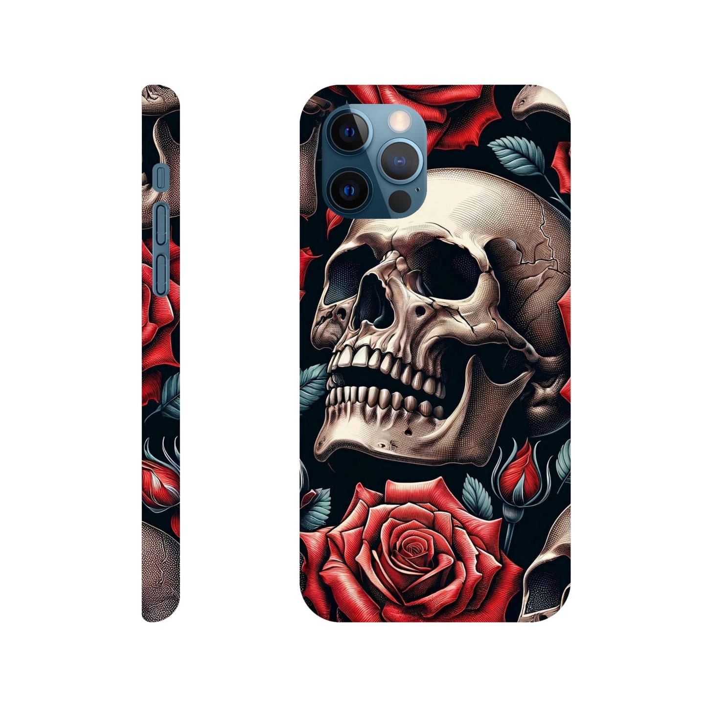 iPhone Slim case Skull 01