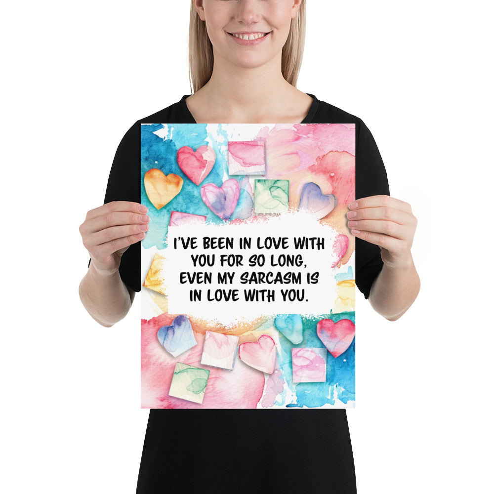 Love poster PNG print file LVFU06