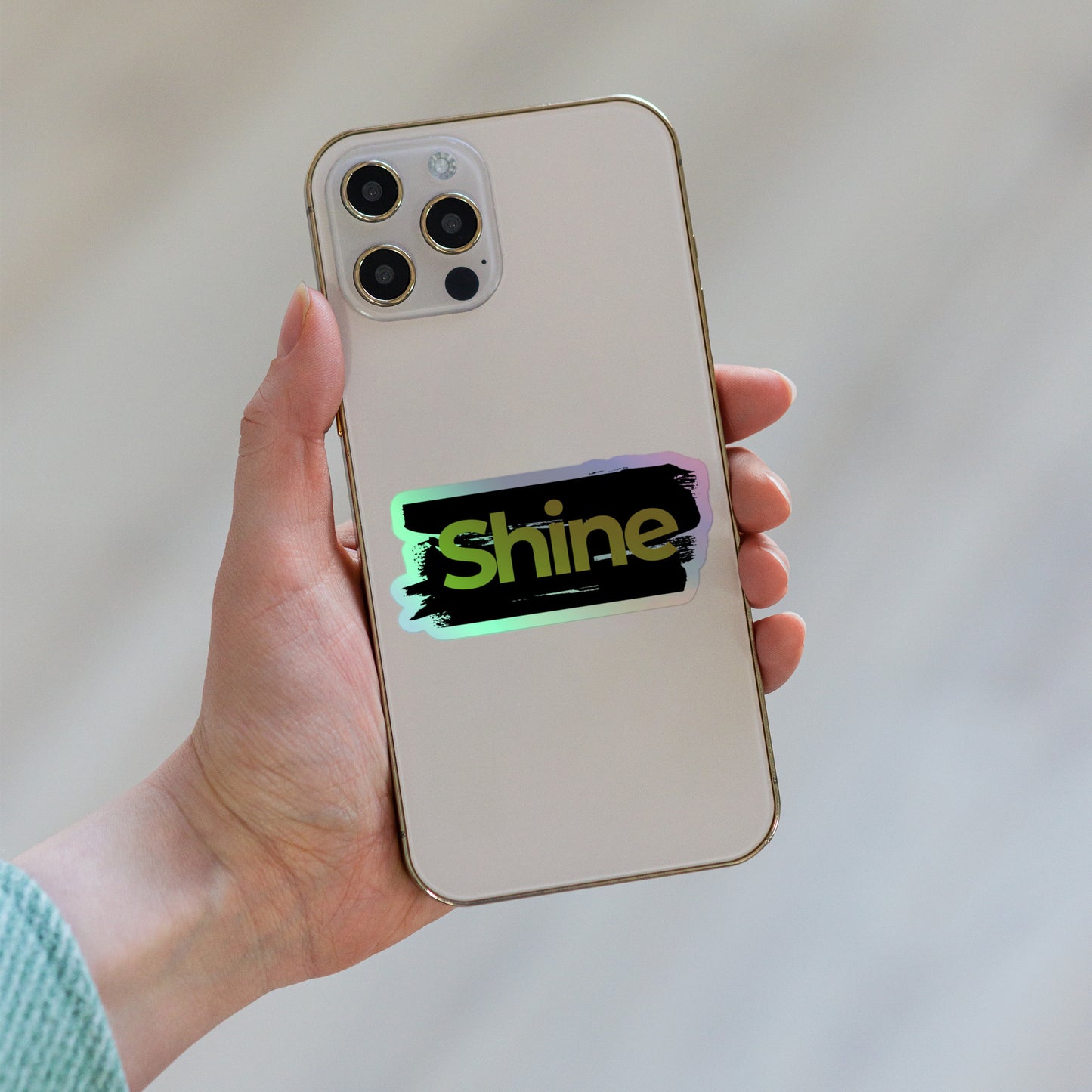 Shine holographic sticker - SH1P01