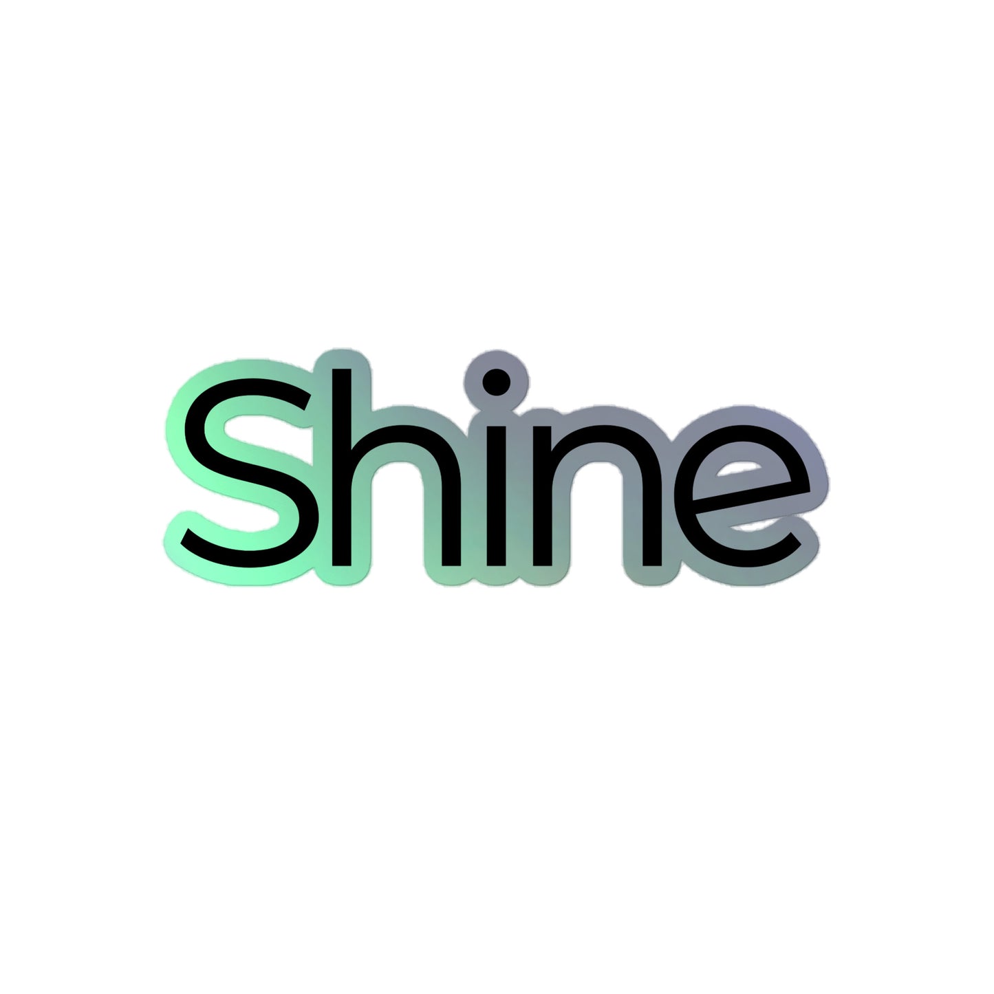 Shine holographic sticker Minimalist - SM1P01