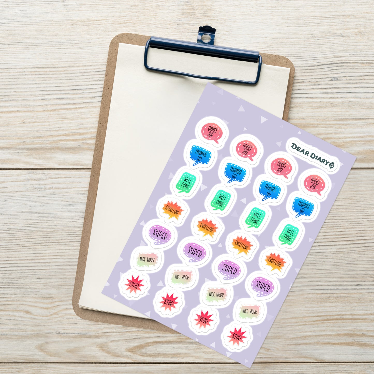 Colorful Teacher Stickers - Classroom Reward RPSSH01