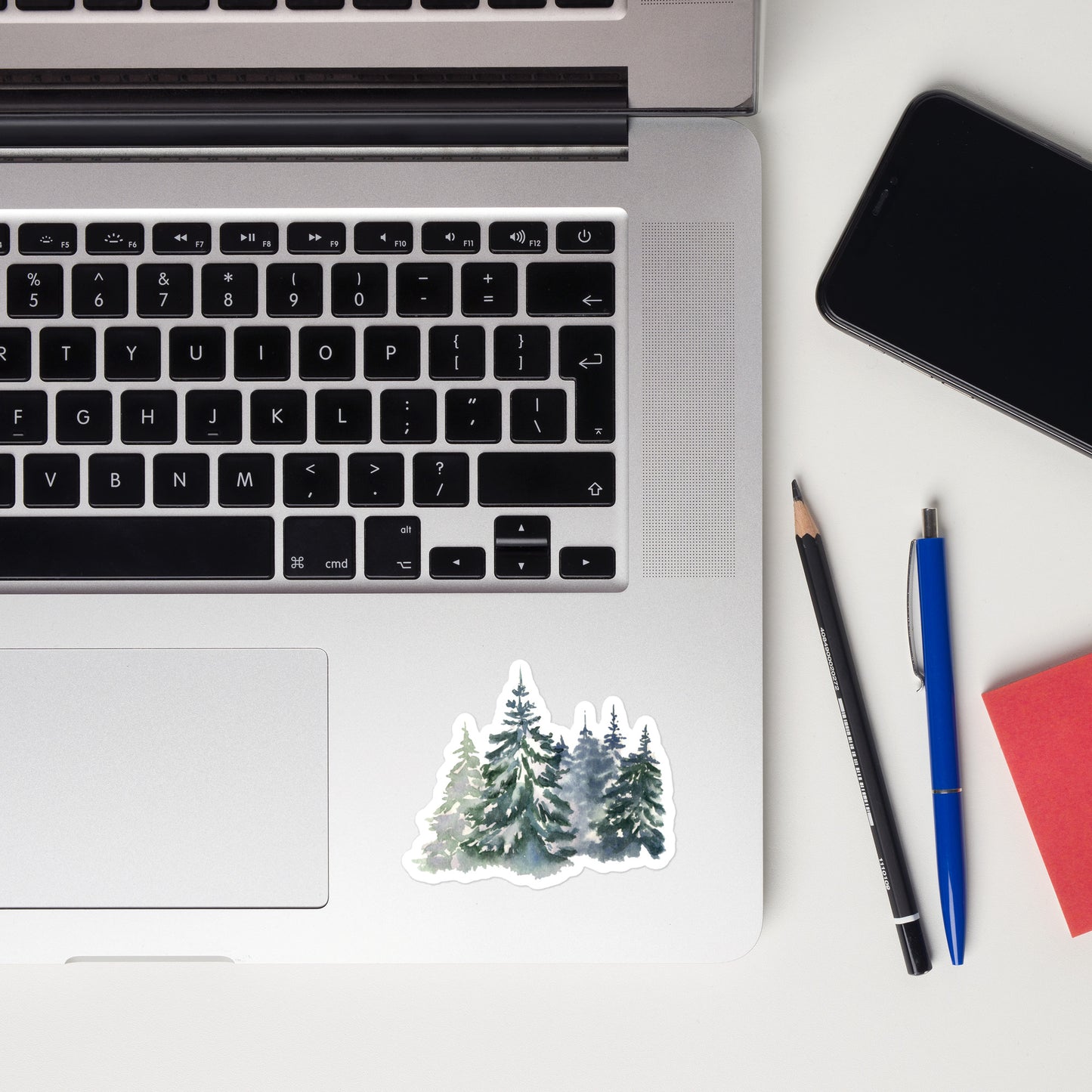 Spruce woodland stickers FB1P19