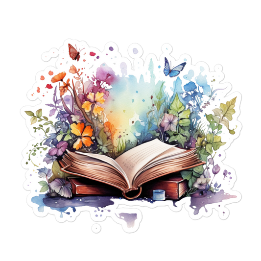 Magical book sticker - MB1P02