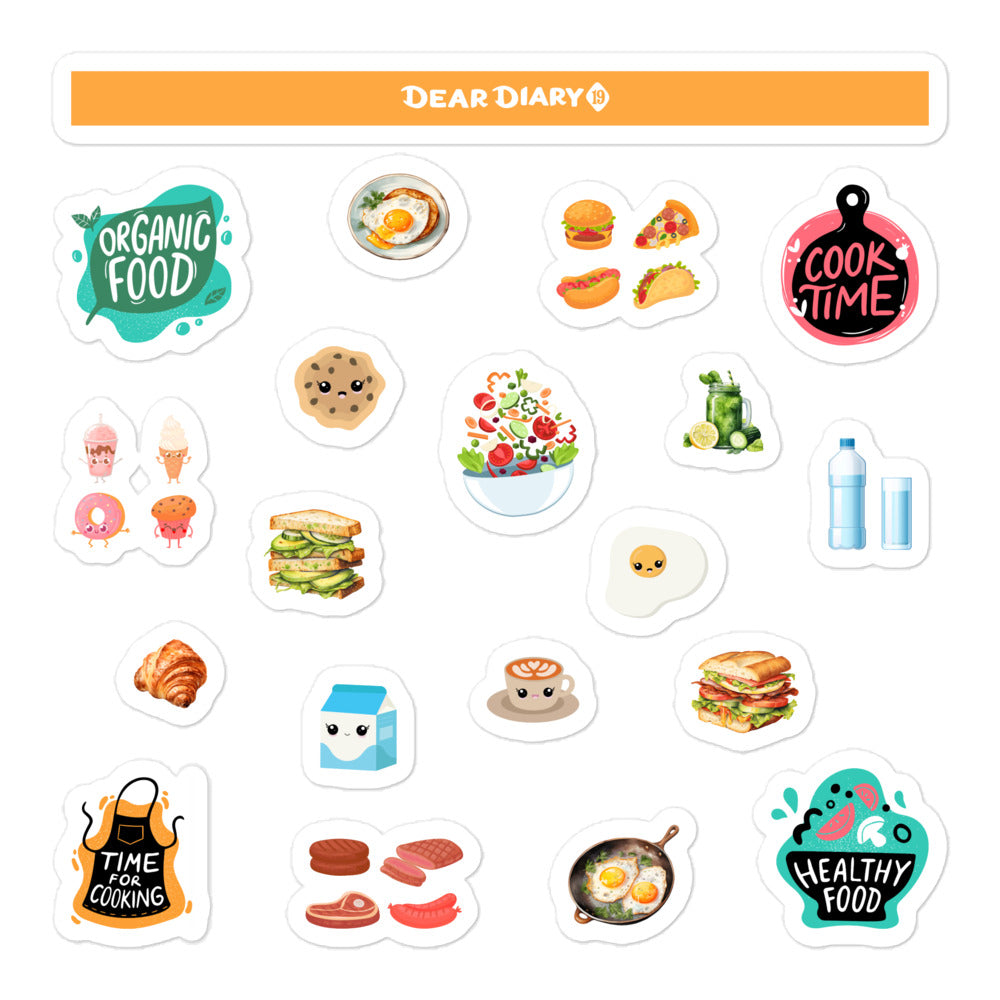 131 Meal planner stickers pack - MPPA01