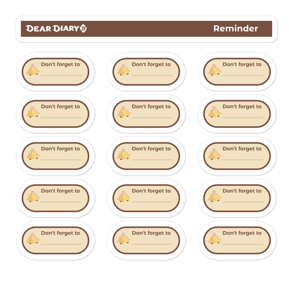 141 Wedding planner stickers pack - WDPA01