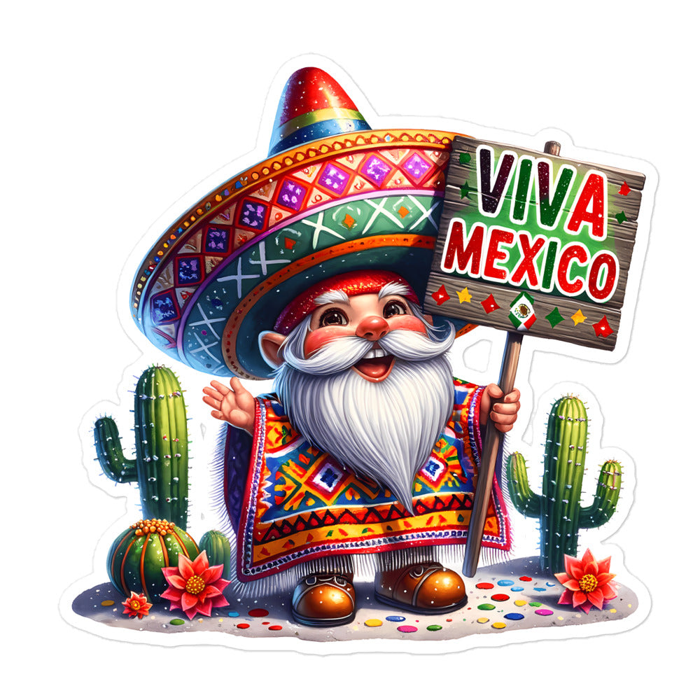 Cinco de Mayo stickers Gnome - CG1P03