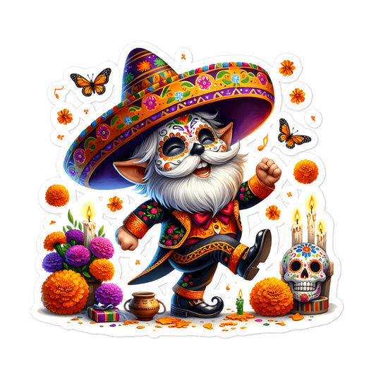 Cinco de Mayo stickers Gnome - CG1P04