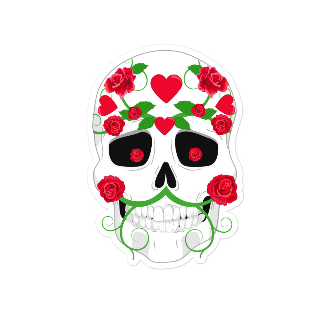 Cinco de Mayo stickers Floral Sugar Skulls - SM1P01