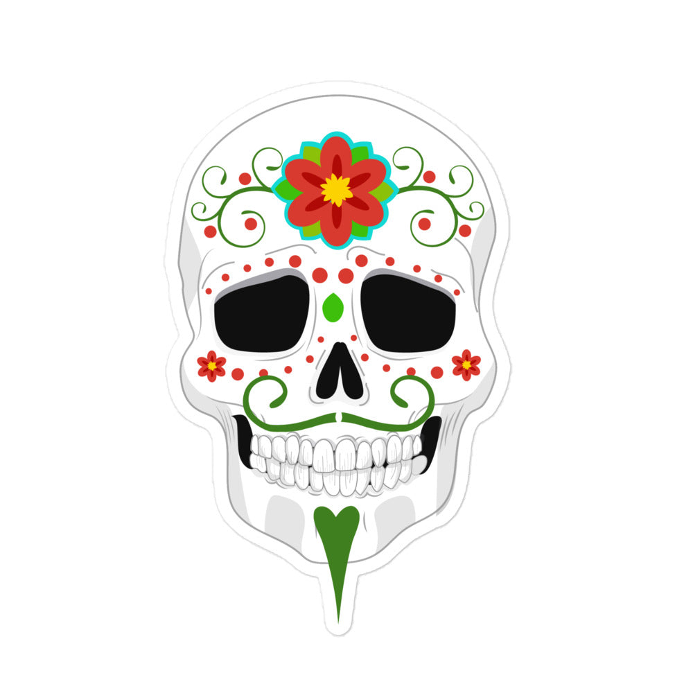 Cinco de Mayo stickers Floral Sugar Skulls - SM1P08