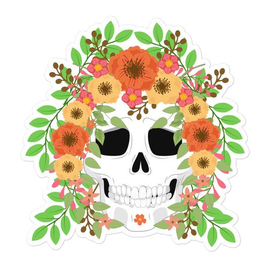 Cinco de Mayo stickers Floral Sugar Skulls - SM1P09