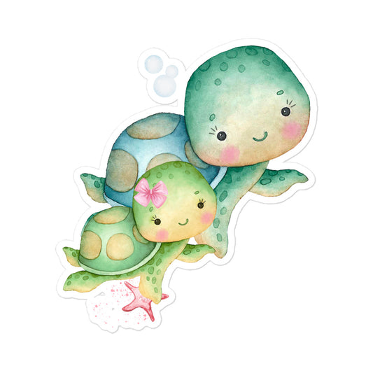 Mother mom stickers turtle - MA1P20