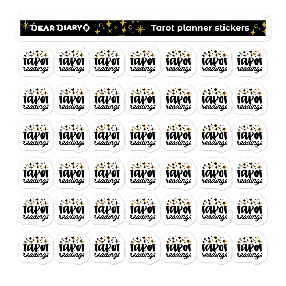 Tarot planner stickers sheet - TPSS01