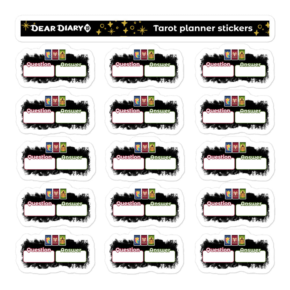 Tarot planner stickers sheet - TPSS03