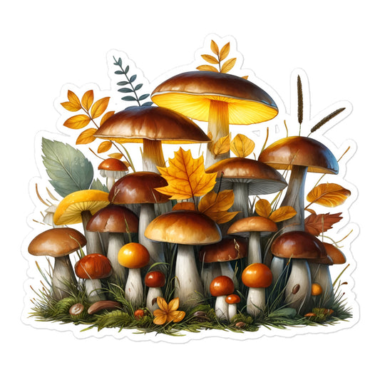 Mushroom sticker MS1P05