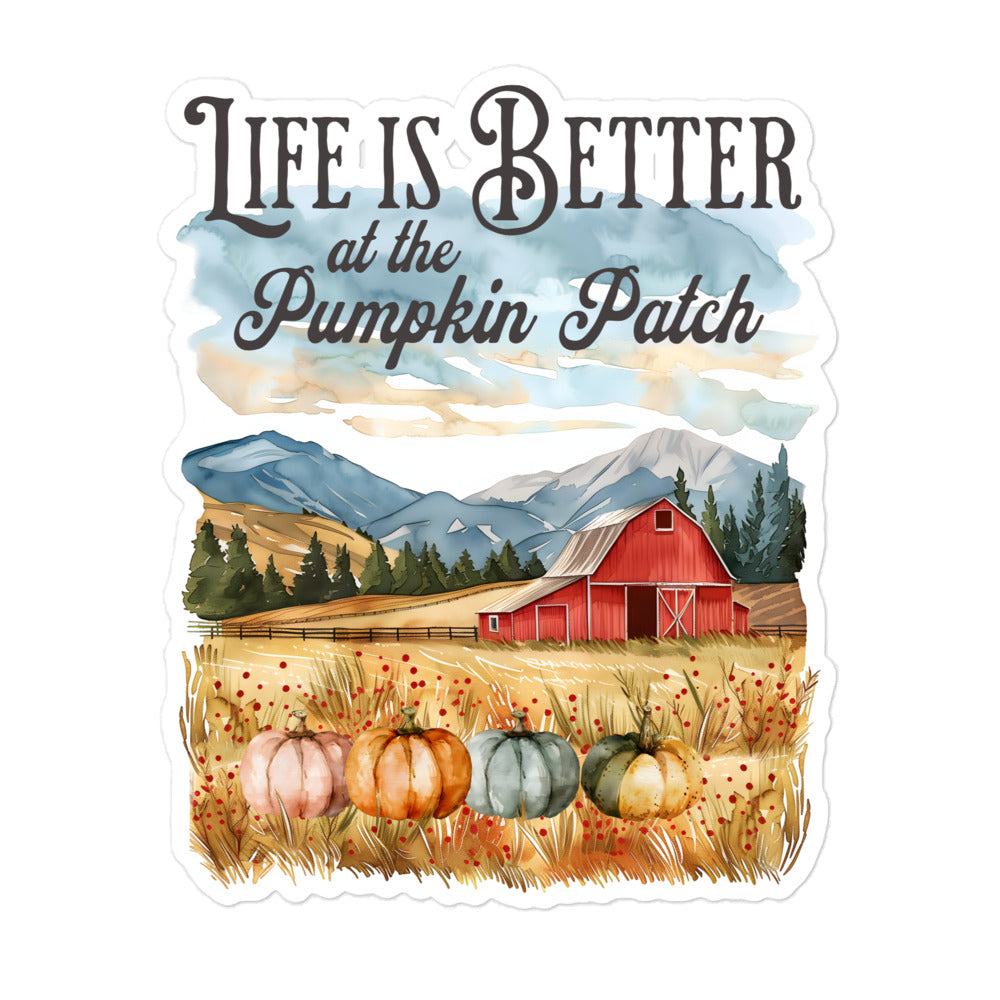 Pumpkin sticker PUPA02