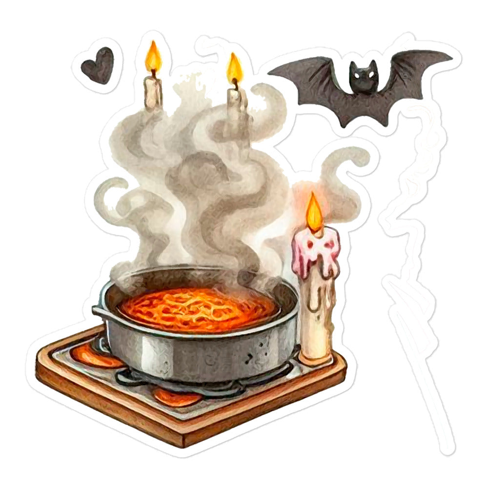 Halloween food sticker HLFD02