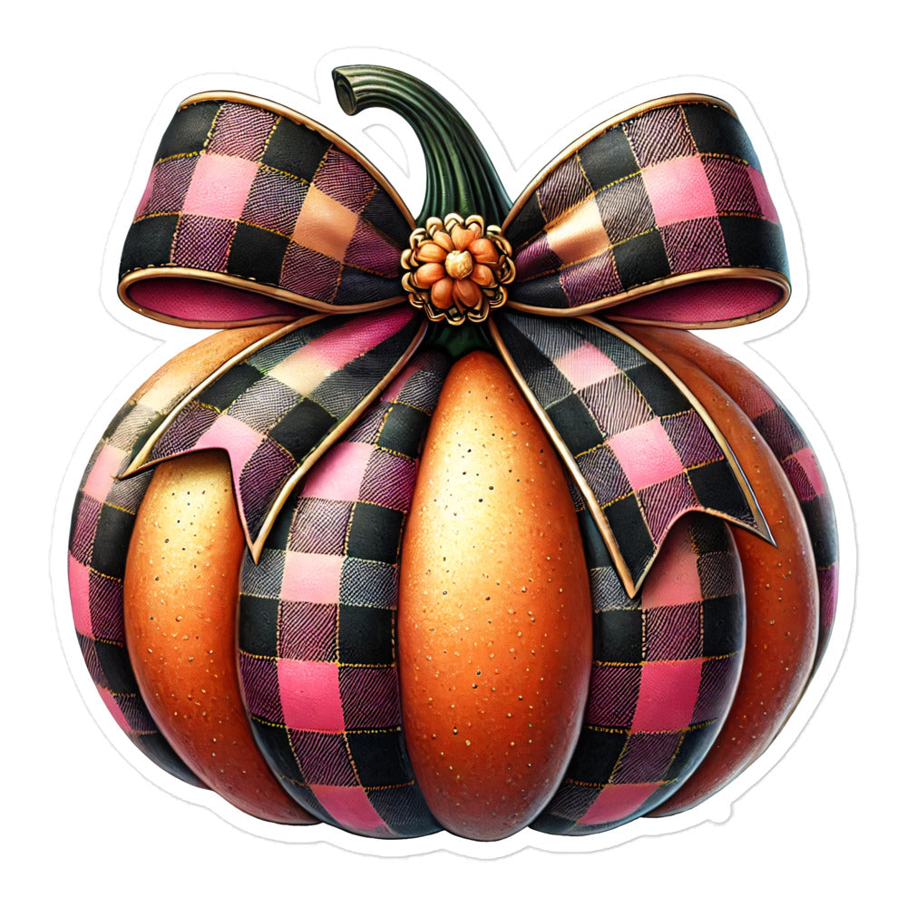 Fall sticker Halloween pumpkin FLMX11