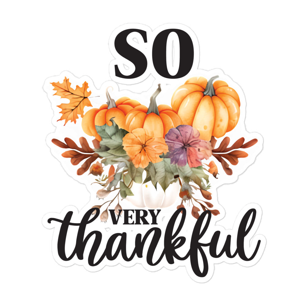 Fall Thanksgiving sticker FLTW04