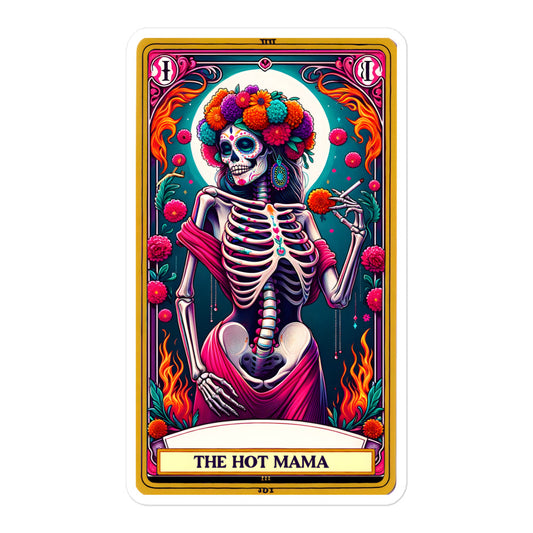 Funny tarot stickers Hot Mama TF1P40