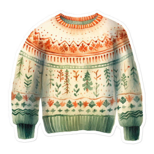 Christmas sweater stickers CS1P04