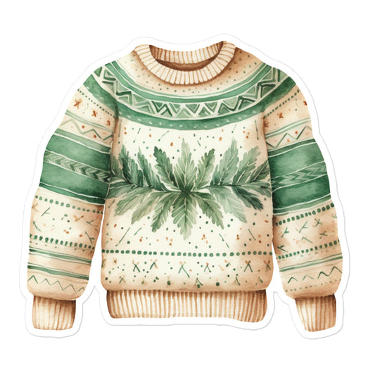 Christmas sweater stickers CS1P08