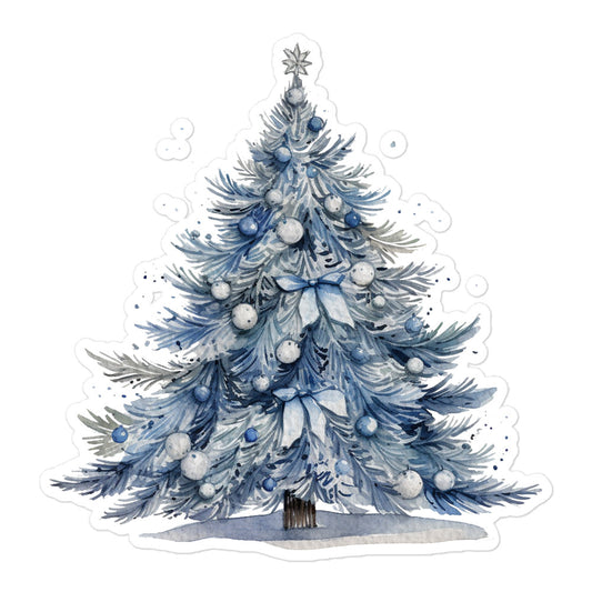 Christmas trees aesthetic stickers CT1P07