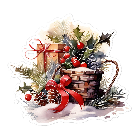 Christmas holiday sticker MIHC14