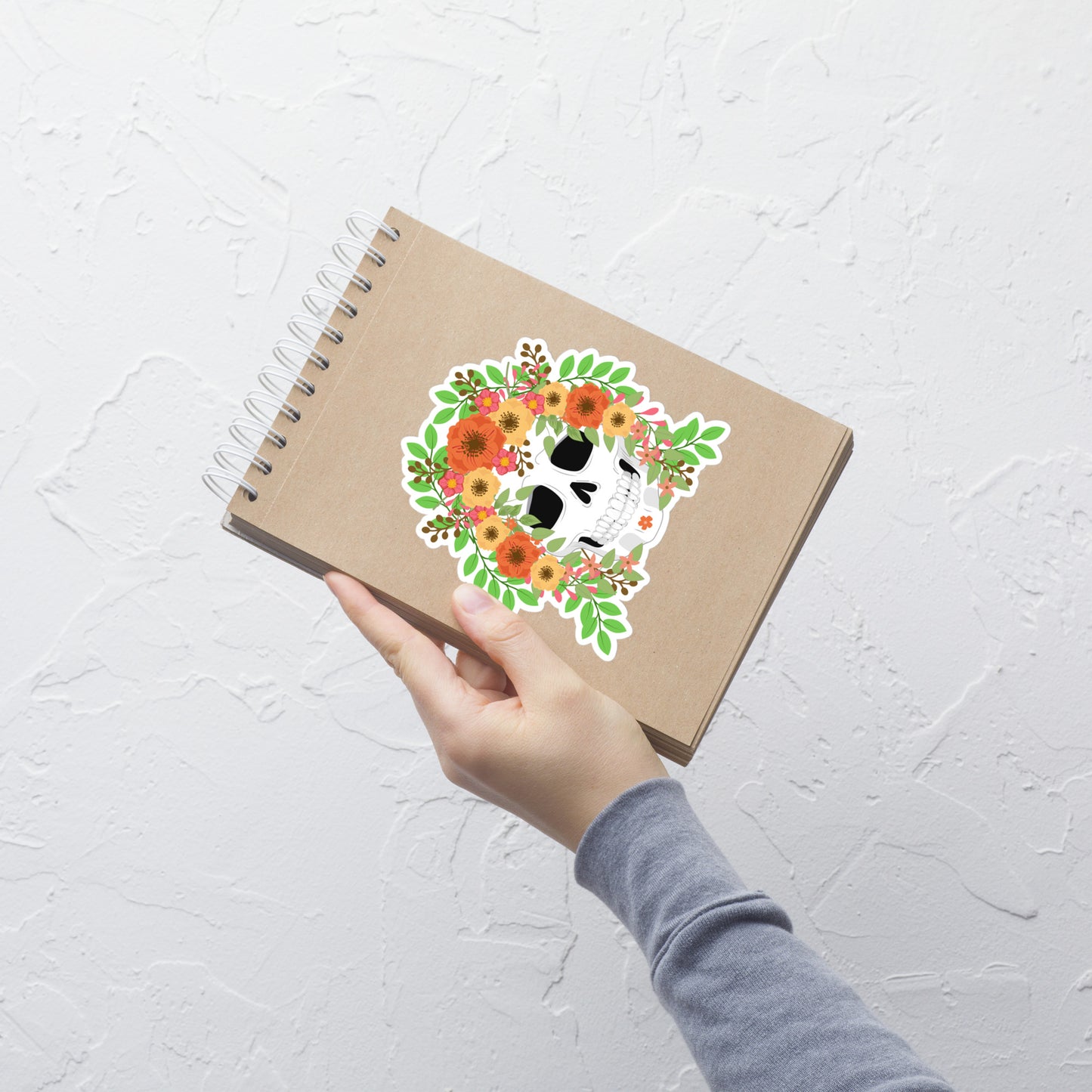 Cinco de Mayo stickers Floral Sugar Skulls - SM1P09