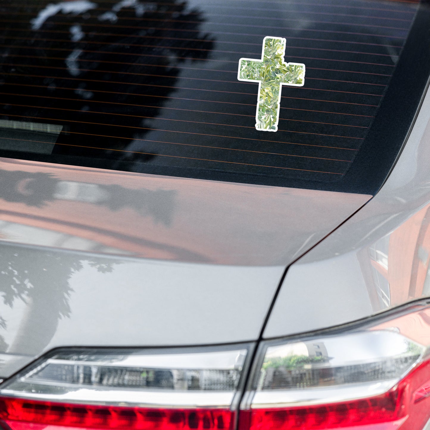 Faith-inspired Cross Sticker for Christians - FC1P02