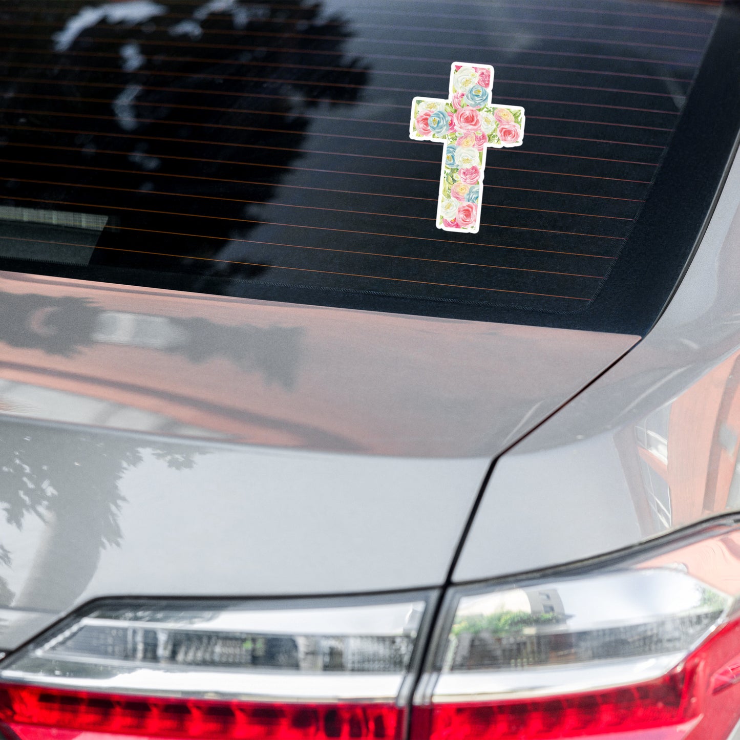 Faith-inspired Cross Sticker for Christians - FC1P10