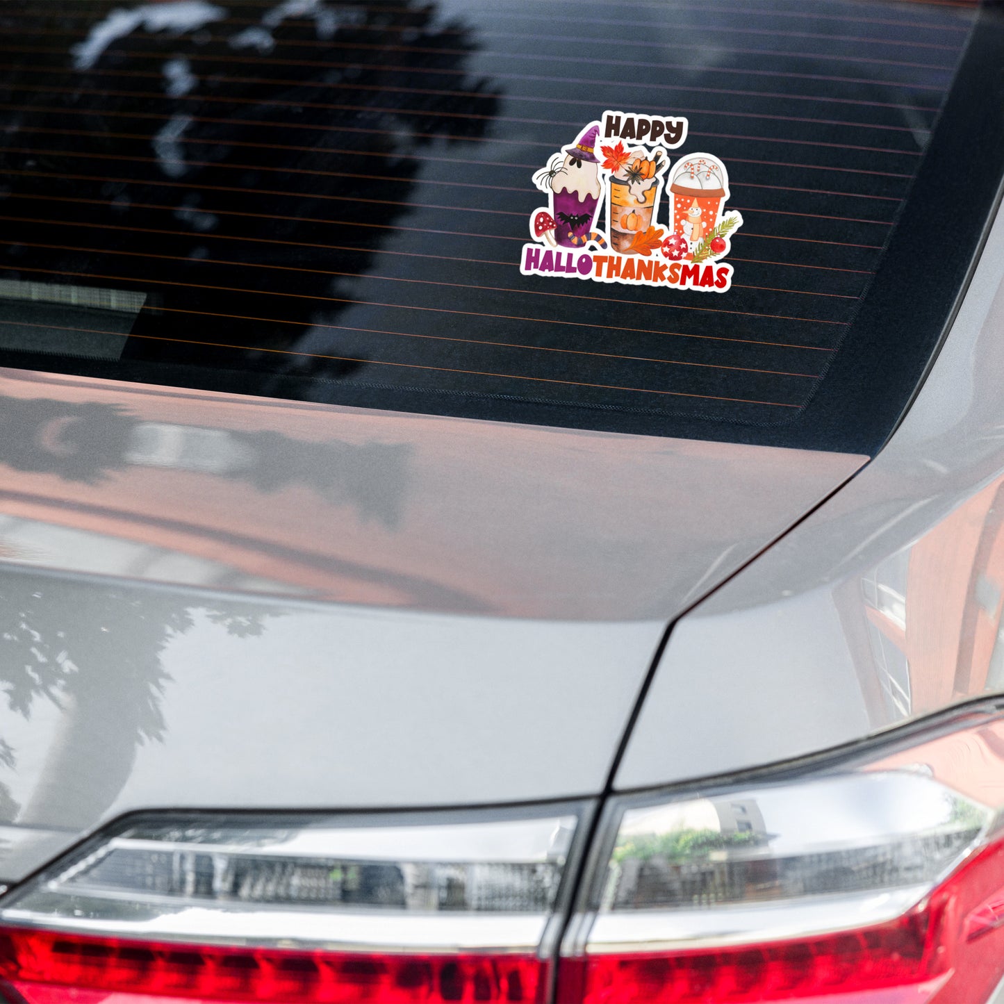 Fall autumn Halloween Christmas sticker FLMX15