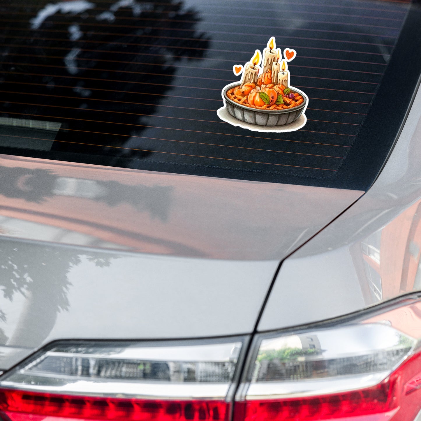 Halloween Pumpkin food sticker HLFD01