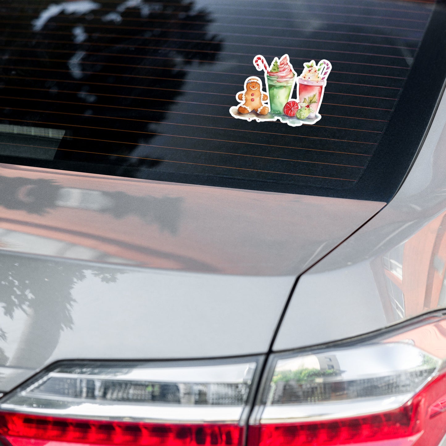Christmas sticker coffee cookie sticker CHSH39