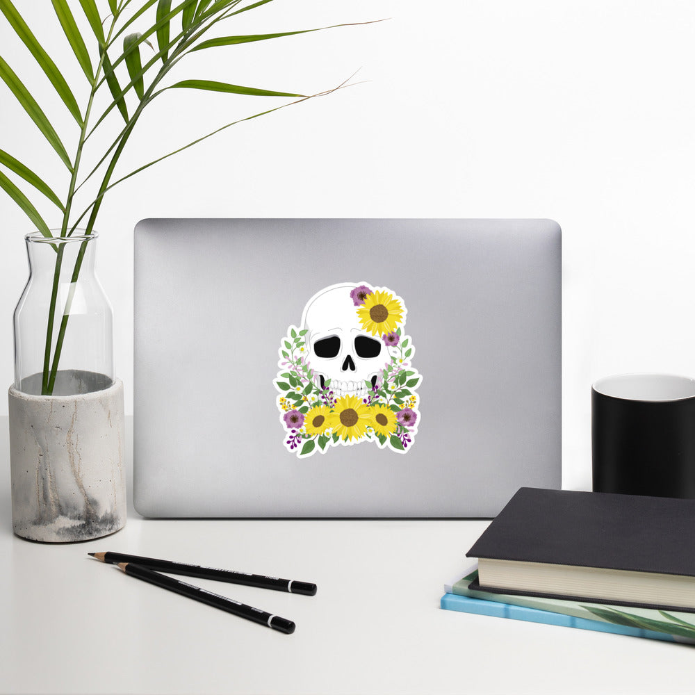 Cinco de Mayo stickers Floral Sugar Skulls - SM1P04