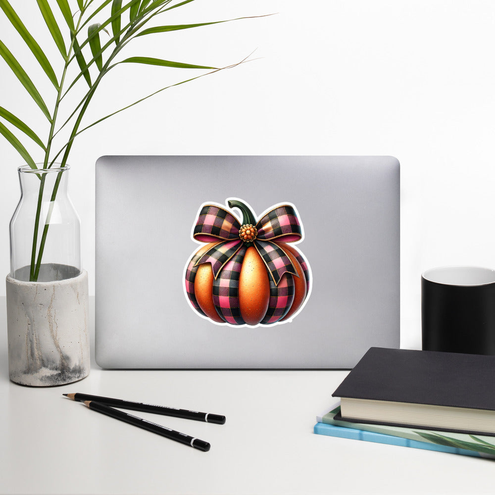 Fall sticker Halloween pumpkin FLMX11