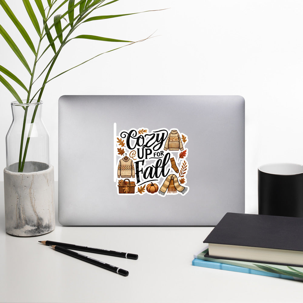 Fall autumn cosy sticker FG1P02