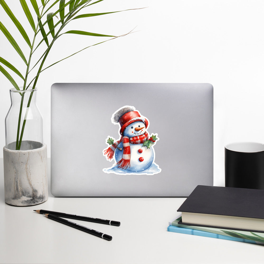 Christmas Snowman sticker MIHC03