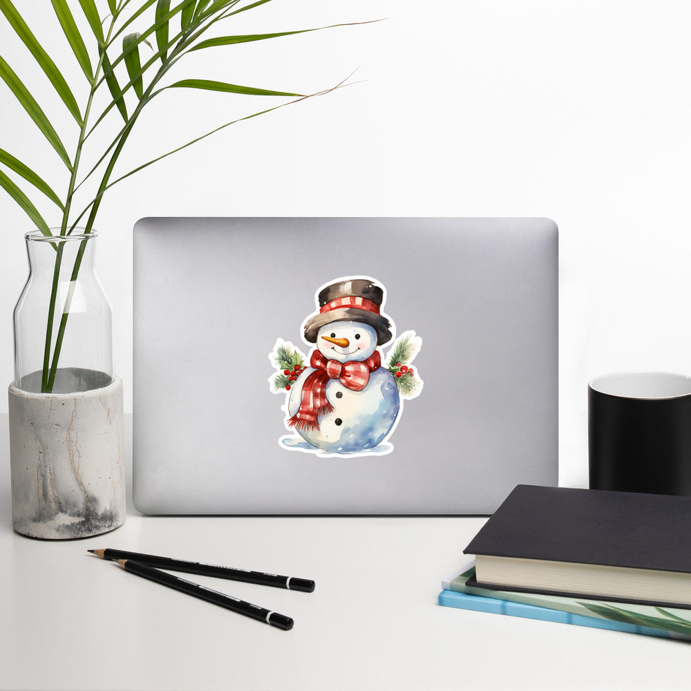 Christmas Snowman sticker MIHC11