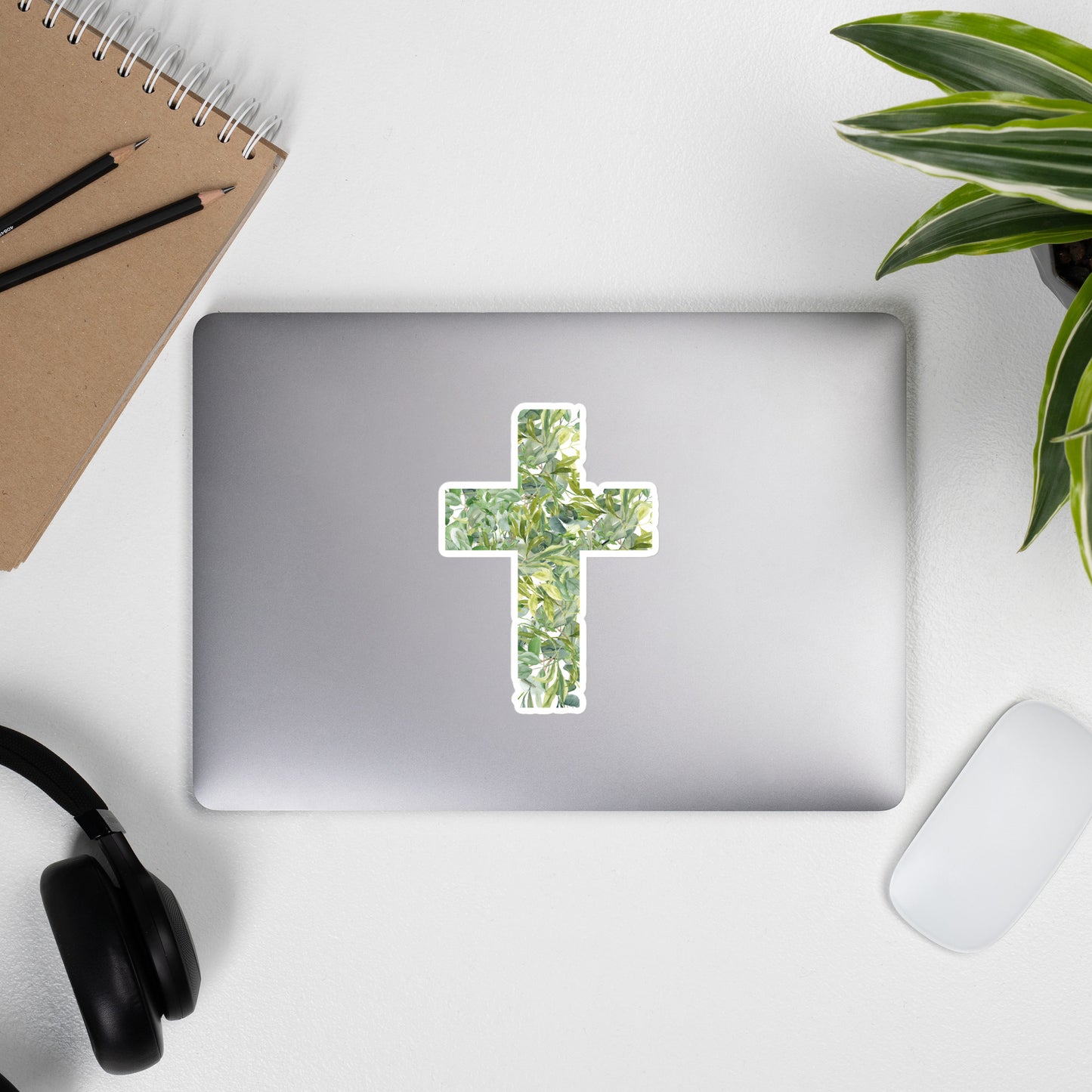 Faith-inspired Cross Sticker for Christians - FC1P02