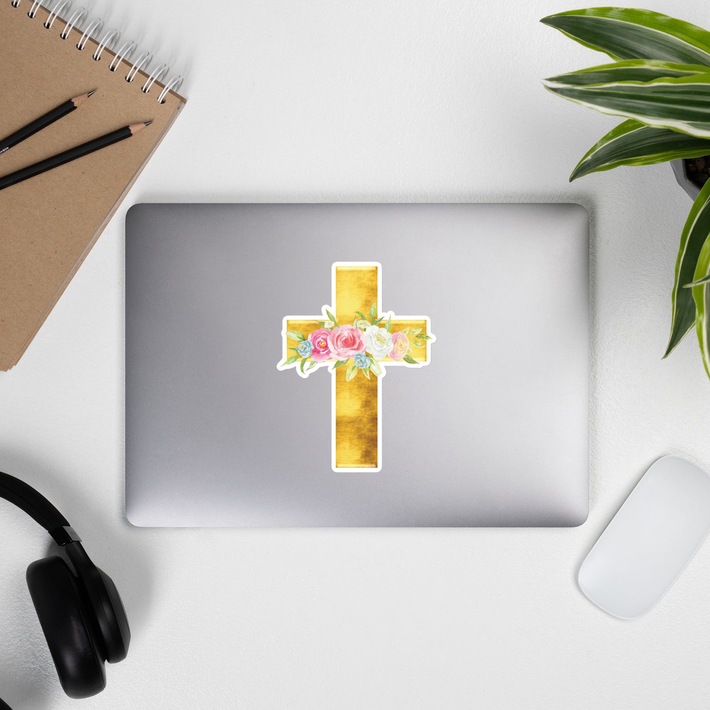 Faith-inspired Cross Sticker for Christians - FC1P04