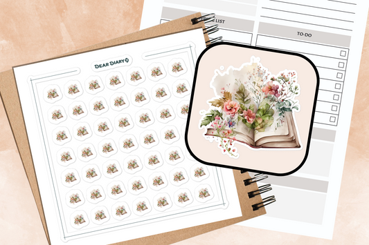 49 Reading planner stickers sheet - FBSH06